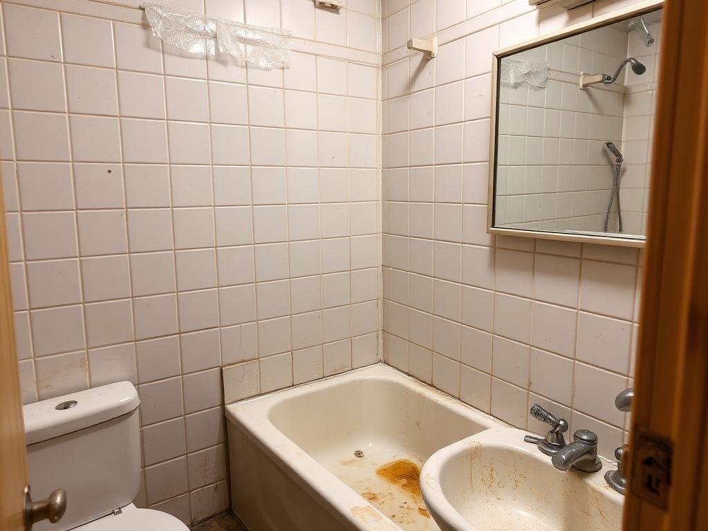 Before - Restroom Final Clean