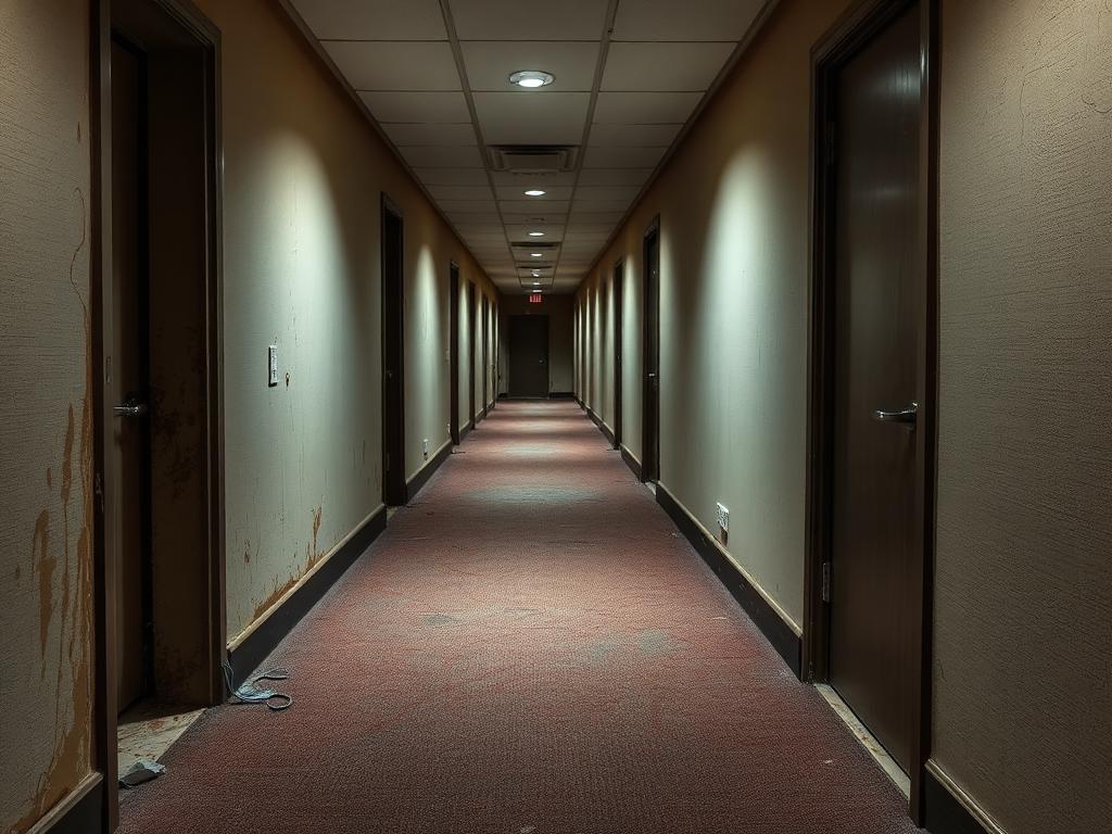 Before - Hallway After Construction