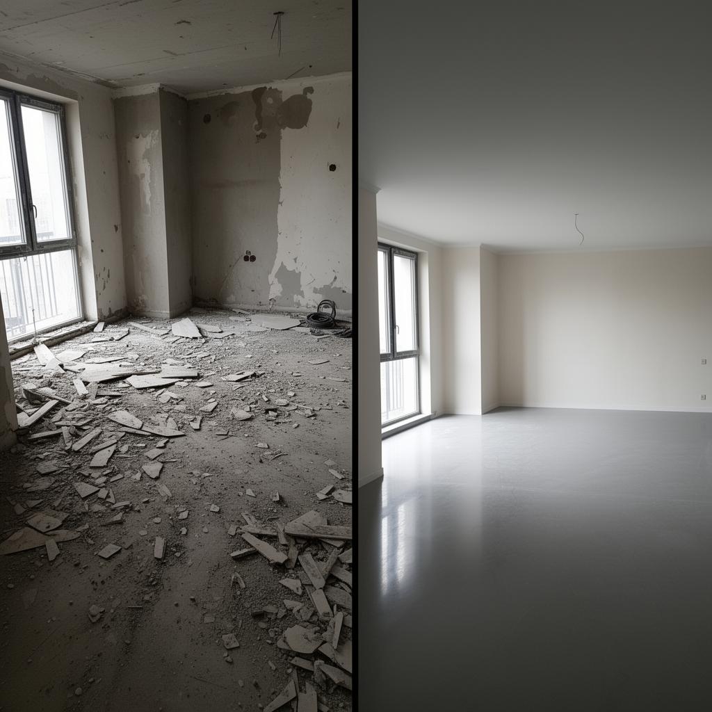 Before and after results